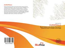 Bookcover of EUROPAfest