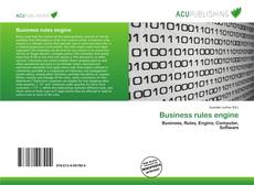 Bookcover of Business rules engine