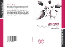 John Axford kitap kapağı