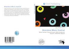 Capa do livro de Bratislava Music Festival 