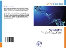 Capa do livro de Arvika Festival 