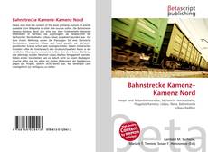 Portada del libro de Bahnstrecke Kamenz–Kamenz Nord