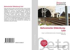 Bahnstrecke Oldenburg–Leer kitap kapağı