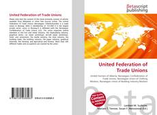 Bookcover of United Federation of Trade Unions