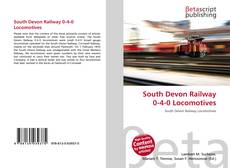 Обложка South Devon Railway 0-4-0 Locomotives