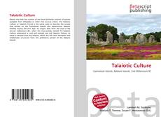 Обложка Talaiotic Culture