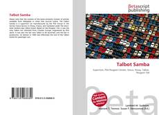 Borítókép a  Talbot Samba - hoz
