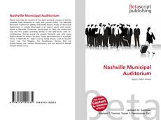 Bookcover of Nashville Municipal Auditorium