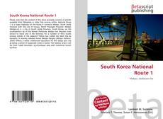 Bookcover of South Korea National Route 1