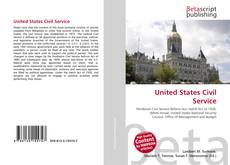 Capa do livro de United States Civil Service 