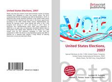 Couverture de United States Elections, 2007