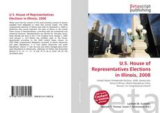 Portada del libro de U.S. House of Representatives Elections in Illinois, 2008