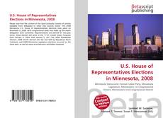 Buchcover von U.S. House of Representatives Elections in Minnesota, 2008