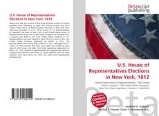 Couverture de U.S. House of Representatives Elections in New York, 1812