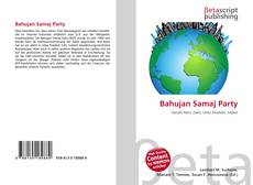 Bahujan Samaj Party kitap kapağı