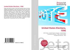 Capa do livro de United States Elections, 1996 