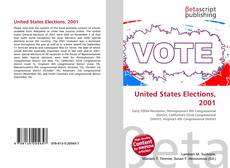 Capa do livro de United States Elections, 2001 
