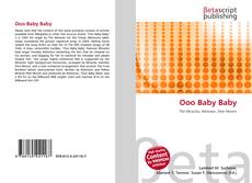 Bookcover of Ooo Baby Baby