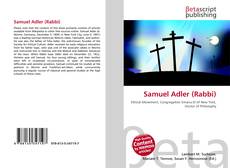 Обложка Samuel Adler (Rabbi)