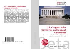 U.S. Congress Joint Committee on Inaugural Ceremonies的封面