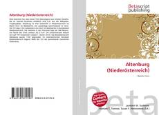 Altenburg (Niederösterreich) kitap kapağı