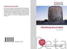 Altenburg-Kauerndorf kitap kapağı