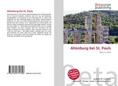 Altenburg bei St. Pauls kitap kapağı