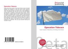 Bookcover of Operation Tiderace