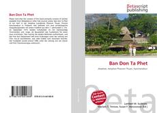 Bookcover of Ban Don Ta Phet