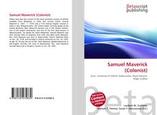 Samuel Maverick (Colonist) kitap kapağı