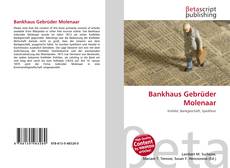 Capa do livro de Bankhaus Gebrüder Molenaar 