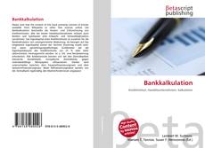 Bookcover of Bankkalkulation