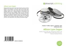 Portada del libro de Allison Lyon Segan