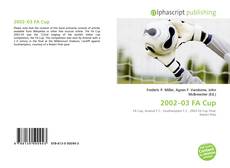 Capa do livro de 2002–03 FA Cup 