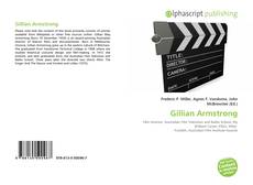 Capa do livro de Gillian Armstrong 