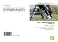 Portada del libro de Gábor Király