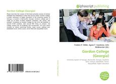 Portada del libro de Gordon College (Georgia)