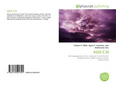 Capa do livro de AGO C.III 