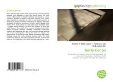 Portada del libro de Getty Center