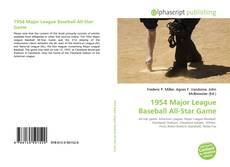 Portada del libro de 1954 Major League Baseball All-Star Game