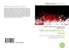 Portada del libro de 1981–82 Cardiff City F.C. Season