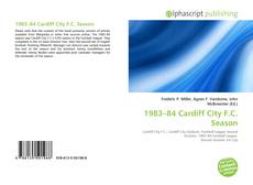 Portada del libro de 1983–84 Cardiff City F.C. Season