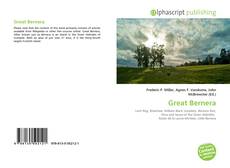 Portada del libro de Great Bernera