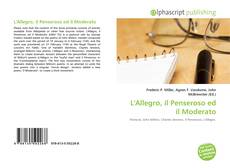 Portada del libro de L'Allegro, il Penseroso ed il Moderato