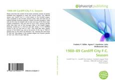 1988–89 Cardiff City F.C. Season的封面