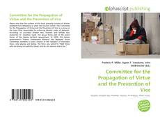 Couverture de Committee for the Propagation of Virtue and the Prevention of Vice