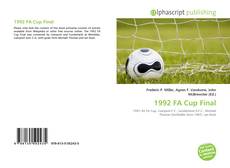 1992 FA Cup Final的封面