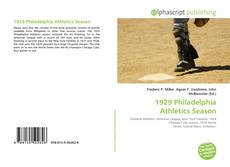 Portada del libro de 1929 Philadelphia Athletics Season