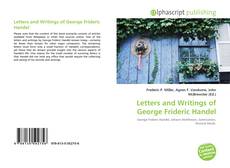 Portada del libro de Letters and Writings of George Frideric Handel