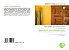 Handel Commemoration的封面